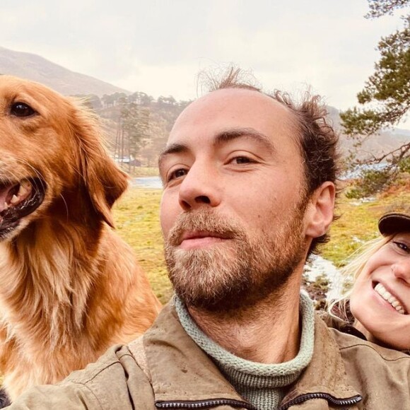 James Middleton et sa femme Alizée sur Instagram.