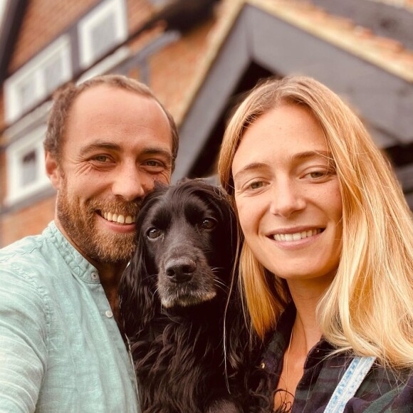 James Middleton et sa femme Alizée sur Instagram.