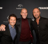 Semi-Exclusif - Bixente Lizarazu, Zinedine Zidane, Christophe Dugarry - A l'occasion des 20 ans de la victoire de l'équipe de France, les bleus 98 se sont rendus à un dîner organisé au Buddha Bar avec tous les joueurs et leur famille le 11 juin 2018. © Rachid Bellak/Bestimage