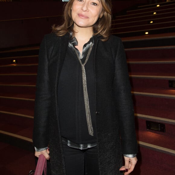 Shirley Bousquet lors de la représentation du spectacle "Alex Lutz" à l'Olympia à Paris, le 8 février 2018. © Guirec Coadic/Bestimage