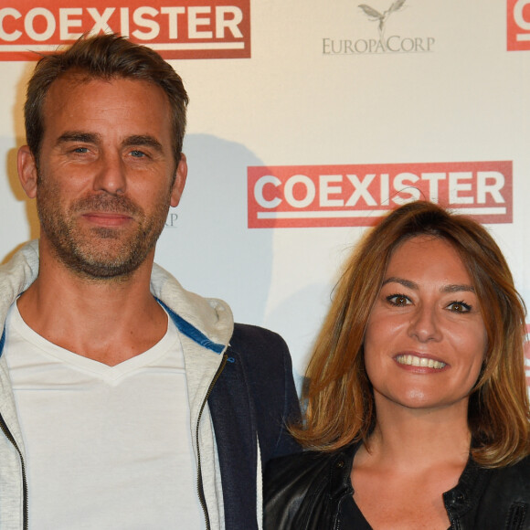 Shirley Bousquet et son compagnon Charles Watine - Avant-première du film "Coexister" au Grand Rex à Paris le 25 septembre 2017. © Coadic Guirec/Bestimage