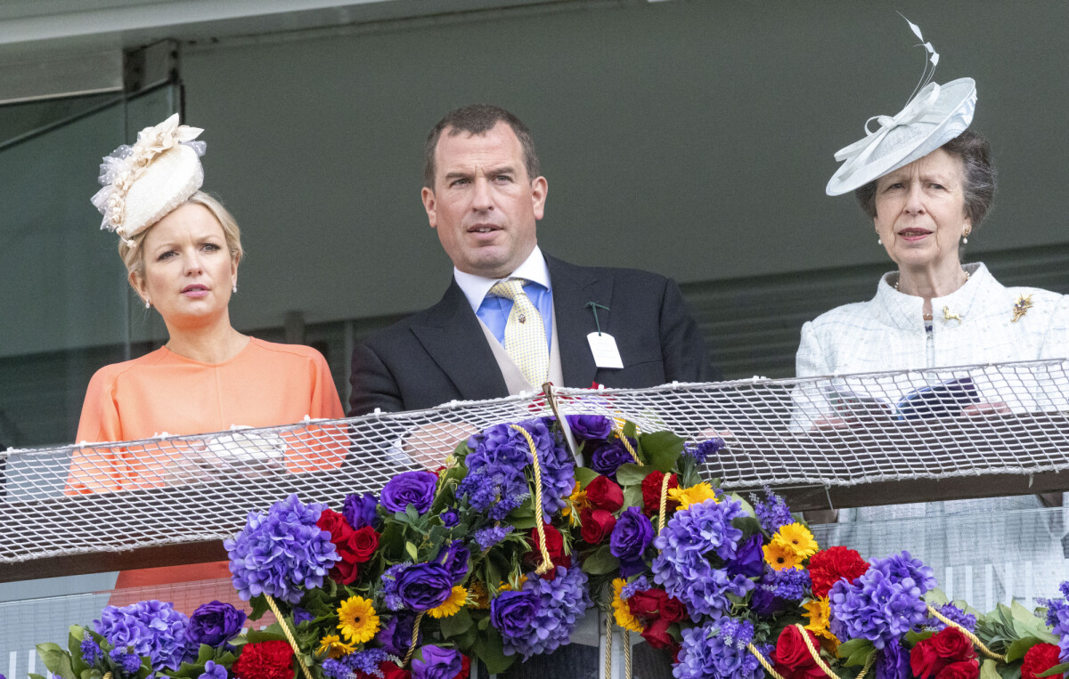 Photo Peter Phillips et sa compagne Lindsay Wallace, la princesse