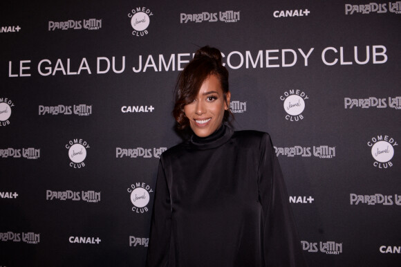 Amel Bent - Soirée de gala du Jamel Comedie Club au Paradis Latin avec Canal+ à Paris, le 8 octobre 2020. © RACHID BELLAK / BESTIMAGE 