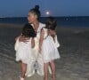 Amel Bent et ses deux filles Sofia et Hana