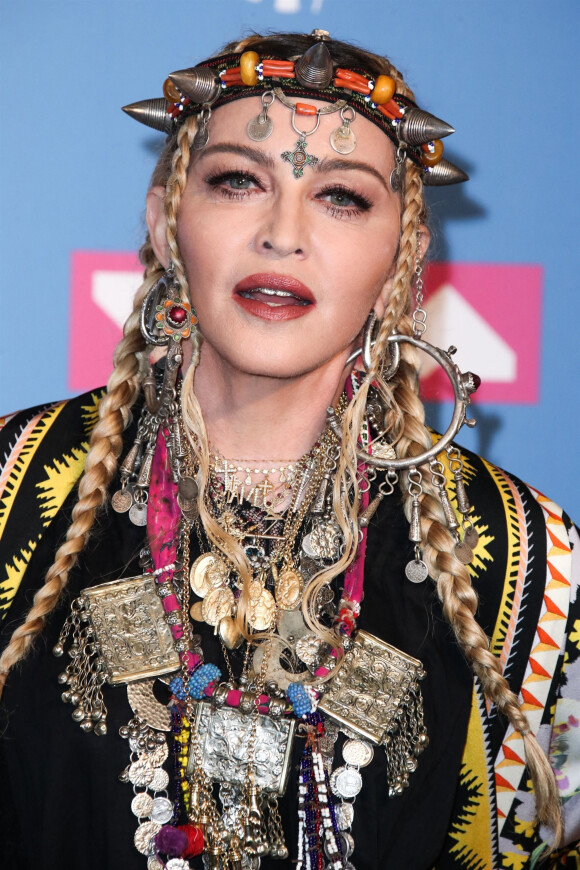 Madonna - Les célébrités assistent aux MTV Video Music Awards à New York.
