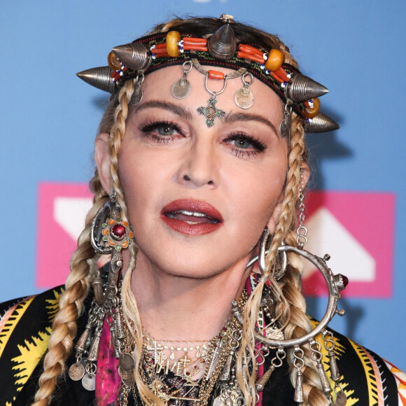 Madonna - Les célébrités assistent aux MTV Video Music Awards à New York.