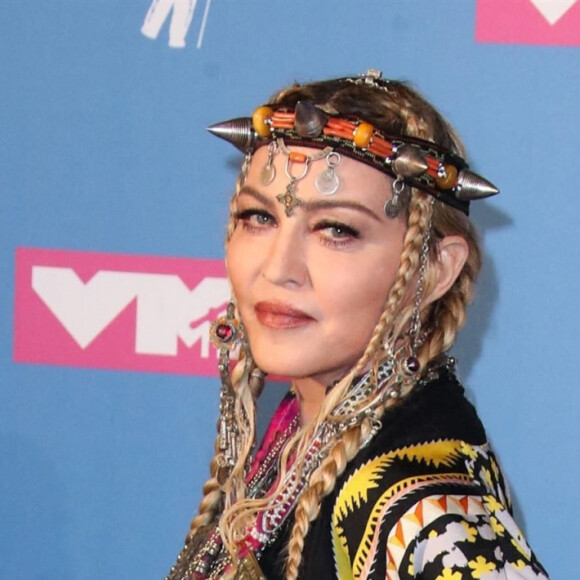 Madonna - Les célébrités assistent aux MTV Video Music Awards à New York, le 20 aout 2018. 