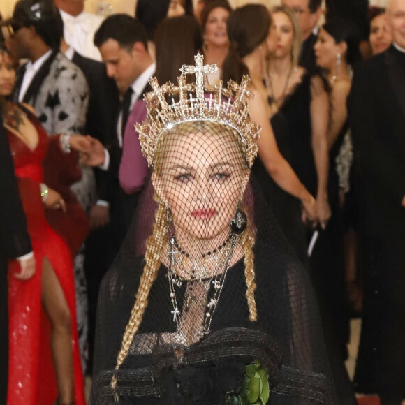 Madonna - Les célébrités arrivent à l'ouverture de l'exposition Heavenly Bodies: Fashion and the Catholic Imagination à New York, le 7 mai 2018 