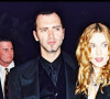 Madonna et son frère Christopher Ciccone - Soirée du magazine Vanity Faire chez Morton's à Los Angeles le 26 mars 1998