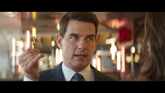Premières images de Tom Cruise dans "Mission Impossible 7". New York. Le 23 mai 2022. 