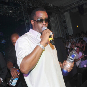 Diddy au Palm Beach Summer Club à Cannes, en août 2010.