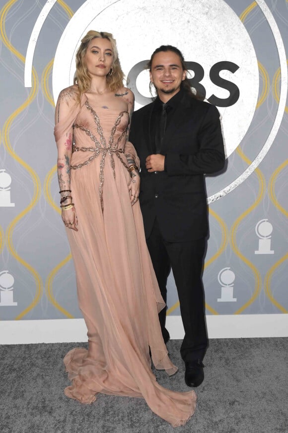 Paris Jackson et Prince Jackson au photocall de la soirée des "75ème Tony Awards" à New York