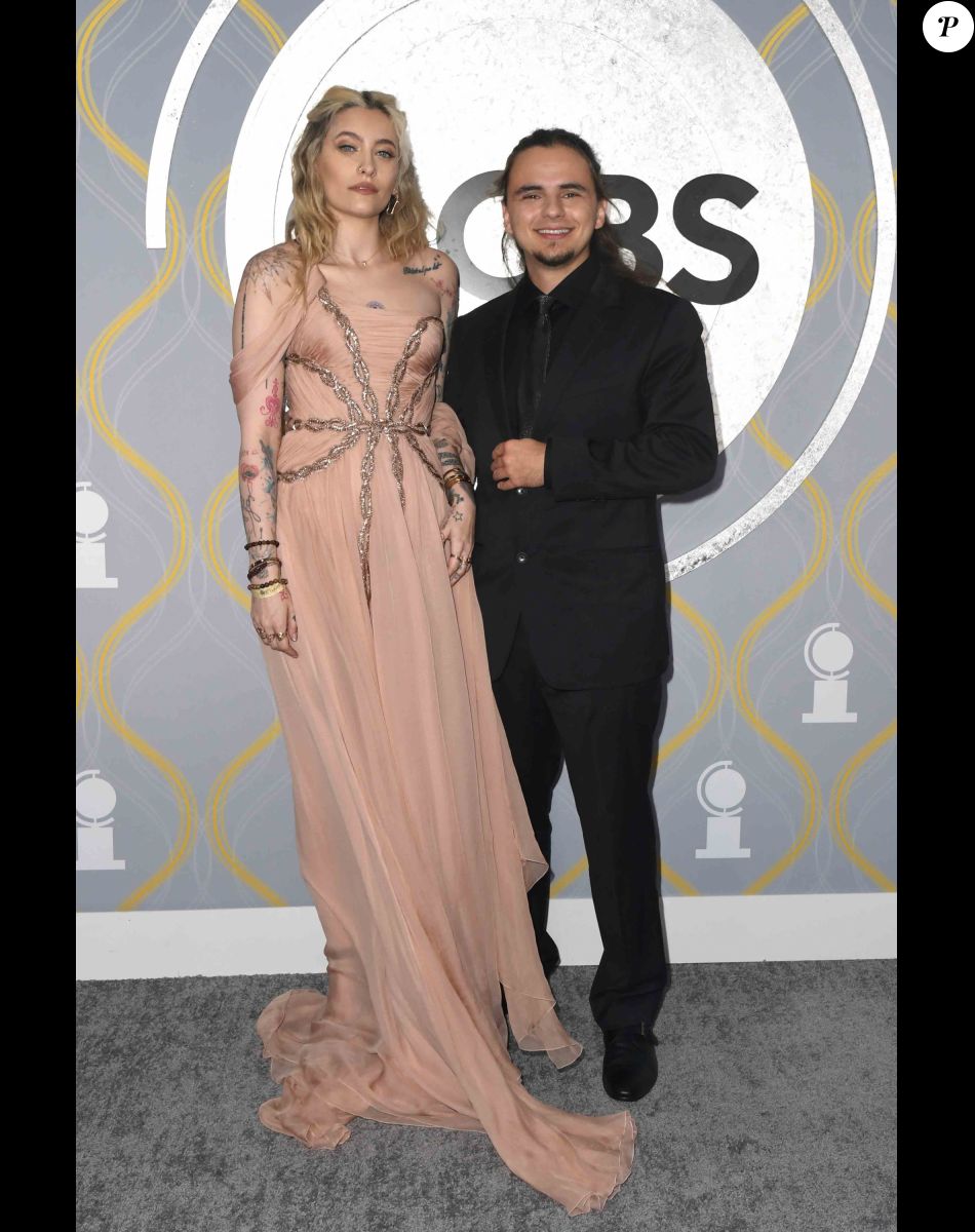Paris Jackson et Prince Jackson au photocall de la soirée des "75ème Tony Awards" à New York