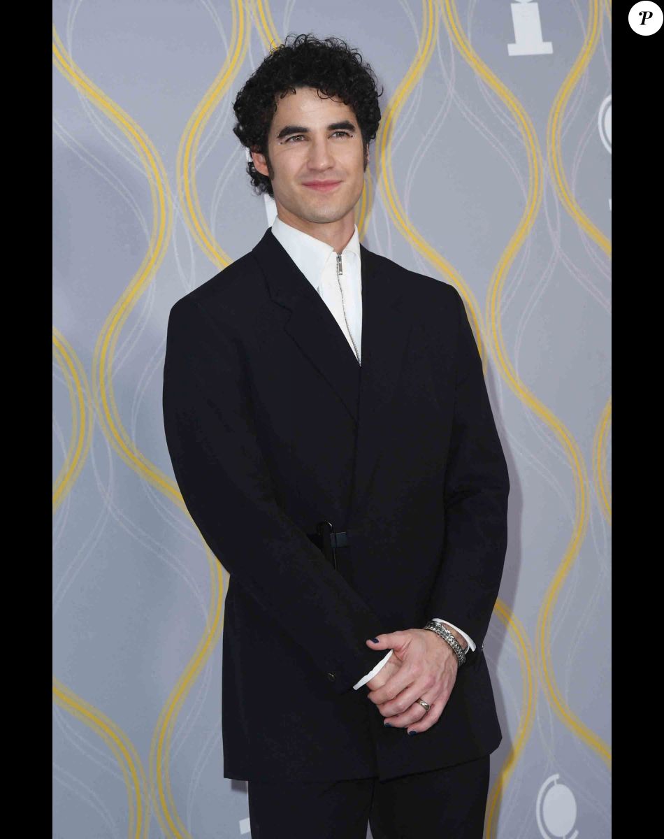 Darren Criss au photocall de la soirée des "75ème Tony Awards" à New York, le 12 juin 2022.