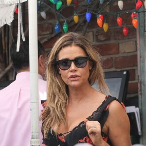 Garcelle Beauvais, Denise Richards et une amie se retrouvent pour un déjeuner au restaurant "Ivy" et une cession shopping à Los Angeles, le 31 mai 2022.