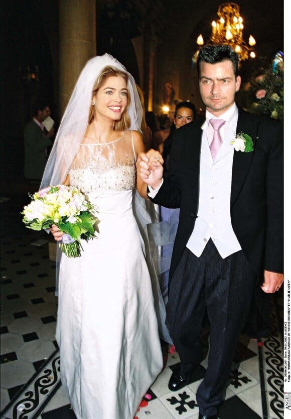 Mariage de Denise Richards et Charlie Sheen.