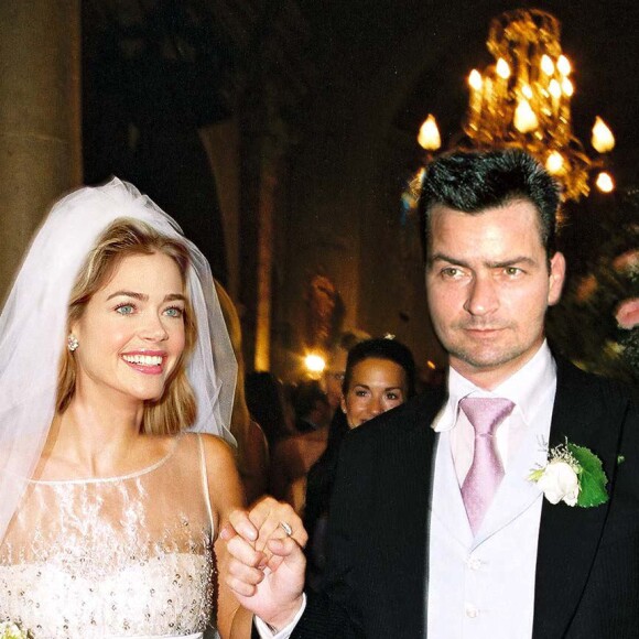 Mariage de Denise Richards et Charlie Sheen.