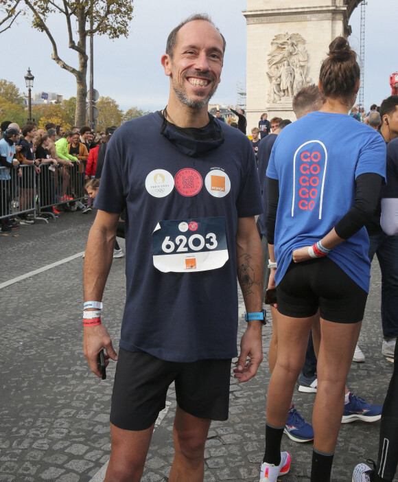Yohann Diniz - People au "Marathon Pour Tous", épreuve grand-public des Jeux Olympiques de Paris 2024 sur les Champs-Elysées à Paris le 31 octobre 2021. © Panoramic/Bestimage