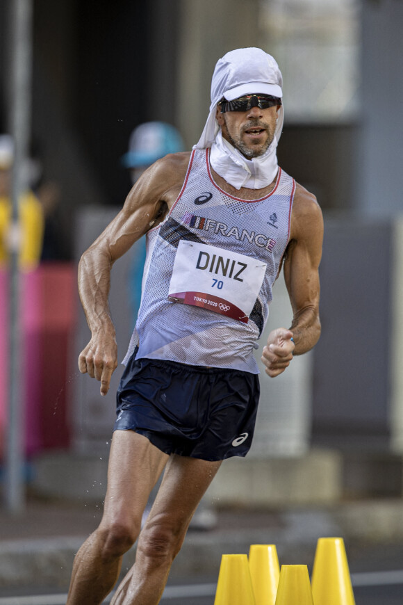 Yohann Diniz - Jeux Olympiques de Tokyo 2020 - Course Hommes 20 et 50kms. Saporro, le 5 août 2021.