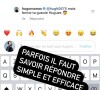 Hugo Manos répond à un internaute, story Instagram du 16 juin 2022.