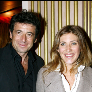 Patrick Bruel et sa femme Amanda Sthers - Générale de la pièce "Thalasso" au théâtre Hebertot