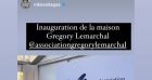 Julie Zenatti, lors de l'inauguration de la maison Grégory Lemarchal, le 16 juin 2022