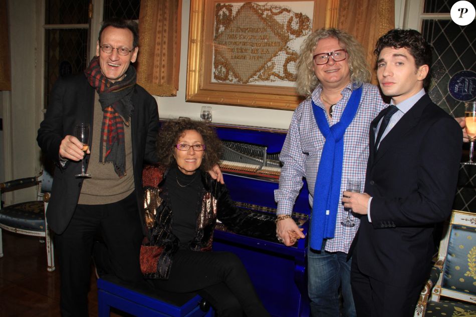 Denis Demonpion, Mireille Dumas, PierreJean Chalençon Soirée crêpes