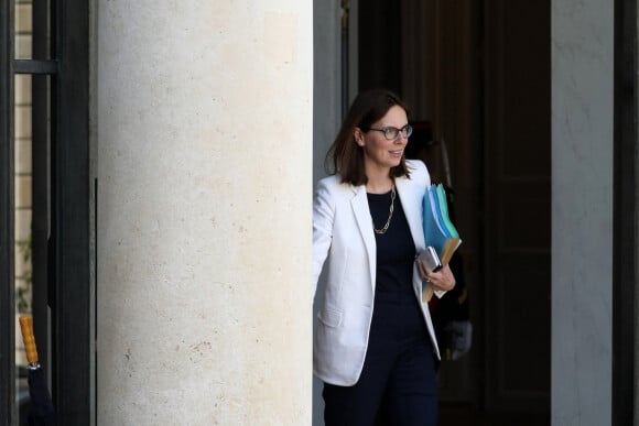 Amélie de Montchalin - Sortie du conseil des ministres du 10 juillet 2019 au palais de l'Elysée à Paris. © Stéphane Lemouton / Bestimage