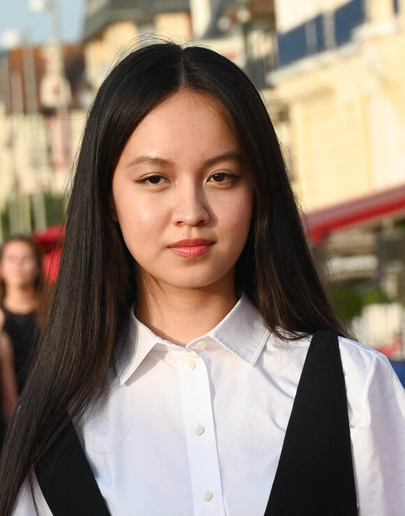 Lucie Zhang - People sur le tapis rouge lors du 36ème festival du film de Cabourg le 17 juin 2022. © Guirec Coadic / Bestimage