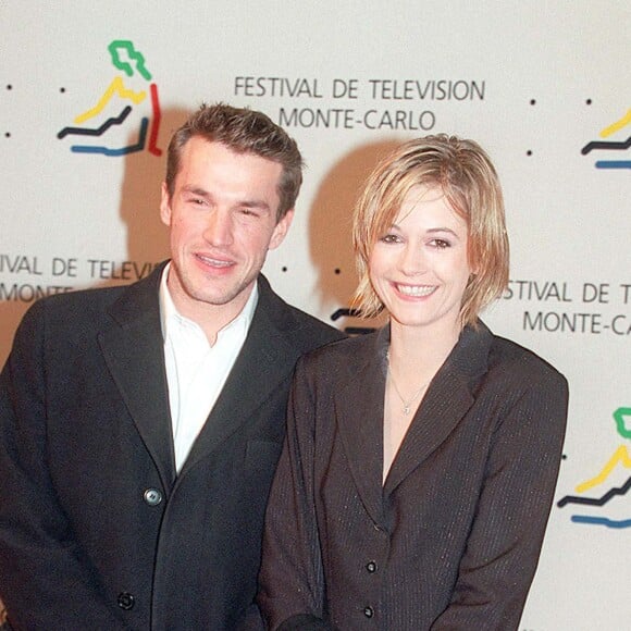 Benjamin Castaldi et Flavie Flament au 41e Festival de la télévision de Monte-Carlo