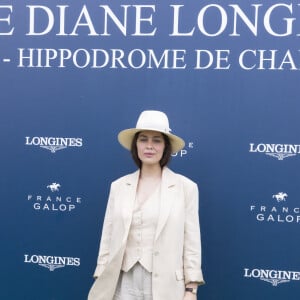 Marie-Ange Casta - Photocall du Prix de Diane Longines 2022 à Chantilly le 19 juin 2022. © Jack Tribeca / Bestimage