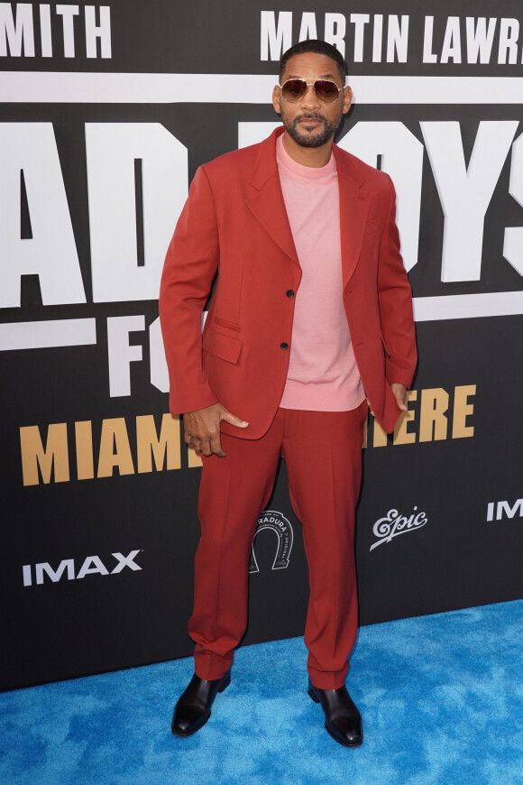 Will Smith - Les célébrités assistent à la première de "Bad Boys 3" à Miami, le 12 janvier 2020. 