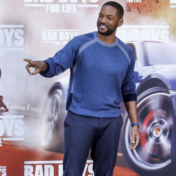 Will Smith - Photocall du film "Bad Boys For Life" au Villamagna Hotel à Madrid. Le 8 janvier 2020 