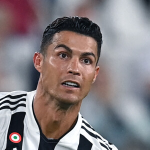Cristiano Ronaldo - La Juventus de Turin bat l'équipe d'Atalanta (3-1) en match amical à Turin, le 14 août 2021. © Image Sport / Panoramic / Bestimage