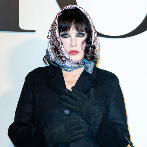 Isabelle Adjani - Photocall du défilé de mode automne-hiver "Christian Dior" lors de la fashion week de Paris. © Olivier Borde / Bestimage 