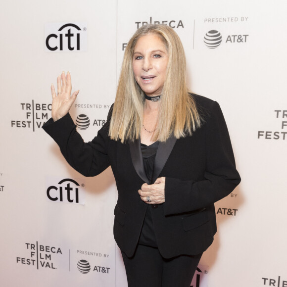 Barbra Streisand à la soirée Tribeca Talks Storytellers lors du Festival du Film de Tribeca à New York, le 29 avril 2017 