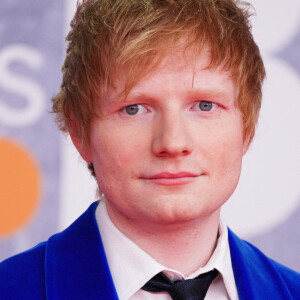 Ed Sheeran - Les personnalités assistent aux Brit Awards à l'O2 Arena à Londres, le 8 février 2022. 