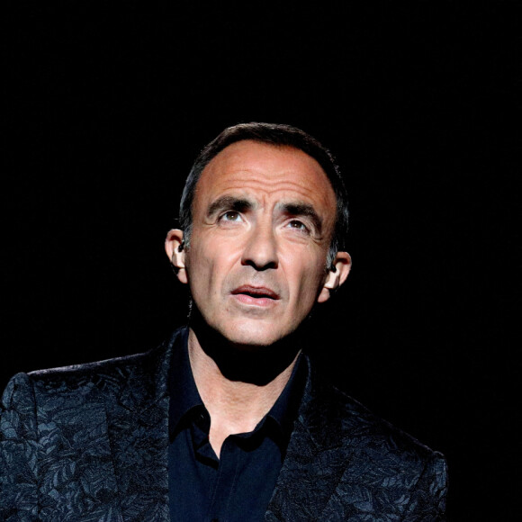 Exclusif - Nikos Aliagas - Enregistrement de l'émission "La Chanson secrète 11" à Paris, diffusée le 24 juin sur TF1. Le 15 janvier 2022 © Jacovides-Moreau / Bestimage 