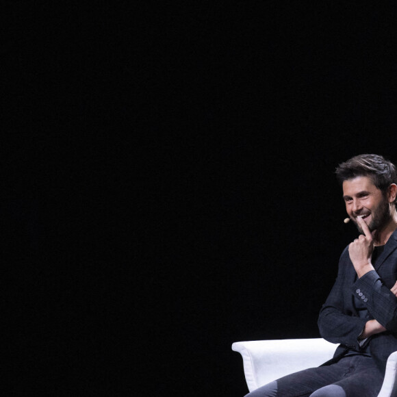 Exclusif - Christophe Beaugrand - Enregistrement de l'émission "La Chanson secrète 11" à Paris, diffusée le 24 juin sur TF1. Le 15 janvier 2022  © Jacovides-Moreau / Bestimage 