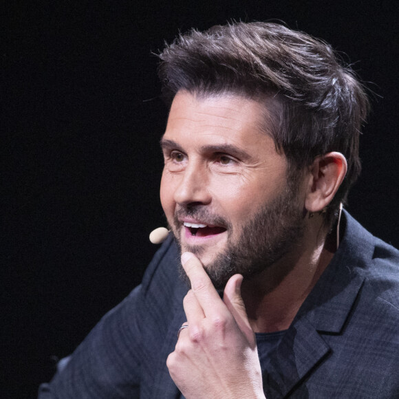 Exclusif - Christophe Beaugrand - Enregistrement de l'émission "La Chanson secrète 11" à Paris, diffusée le 24 juin sur TF1. Le 15 janvier 2022 © Jacovides-Moreau / Bestimage 
