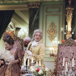 Exclusif - Muriel Robin, Pierre Palmade - Tournage de l'émission "La Fine Equipe de Pierre Palmade", diffusée le 25 juin sur France 2 © Cyril Moreau-Tiziano Da Silva / Bestimage