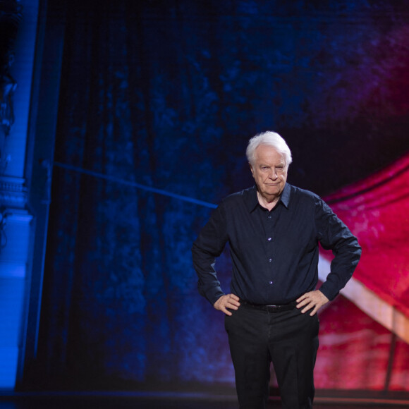 Exclusif - André Dussollier - Tournage de l'émission "La Fine Equipe de Pierre Palmade", diffusée le 25 juin sur France 2 © Cyril Moreau-Tiziano Da Silva / Bestimage