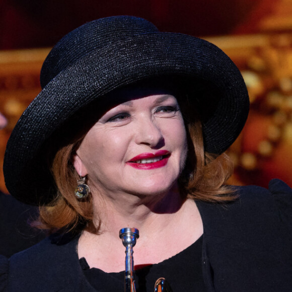 Exclusif - Catherine Jacob - Tournage de l'émission "La Fine Equipe de Pierre Palmade", diffusée le 25 juin sur France 2 © Cyril Moreau-Tiziano Da Silva / Bestimage