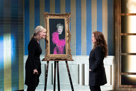 Exclusif - Isabelle Boulay, Chantal Ladesou - Tournage de l'émission "La Fine Equipe de Pierre Palmade", diffusée le 25 juin sur France 2 © Cyril Moreau-Tiziano Da Silva / Bestimage