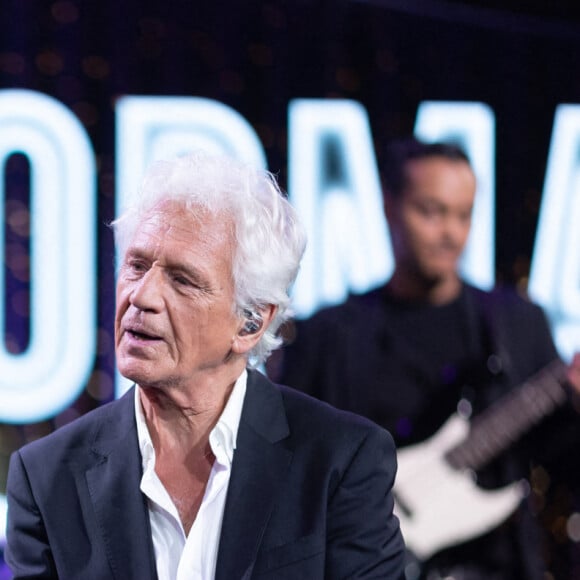 Exclusif - Anne Sila, Gerard Lenorman - Tournage de l'émission "La Fine Equipe de Pierre Palmade", diffusée le 25 juin sur France 2 © Cyril Moreau-Tiziano Da Silva / Bestimage