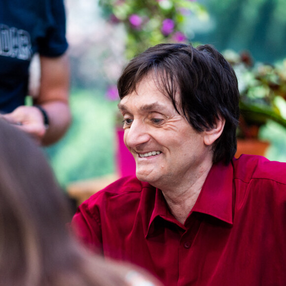 Exclusif - Pierre Palmade - Tournage de l'émission "La Fine Equipe de Pierre Palmade", diffusée le 25 juin sur France 2 © Cyril Moreau-Tiziano Da Silva / Bestimage