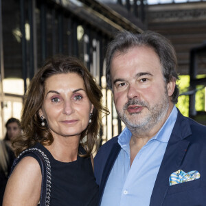 Pierre Hermé et sa femme Valérie - "Jam Capsule" - Expérience culturelle immersive dans le Hall de la Villette à Paris, le 22 juin 2020. © Olivier Borde/Bestimage 