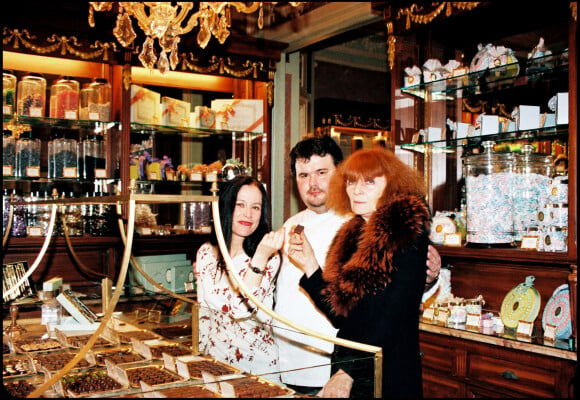 Irène Frain, Pierre Hermé et Sonia Rykiel en 1998. 