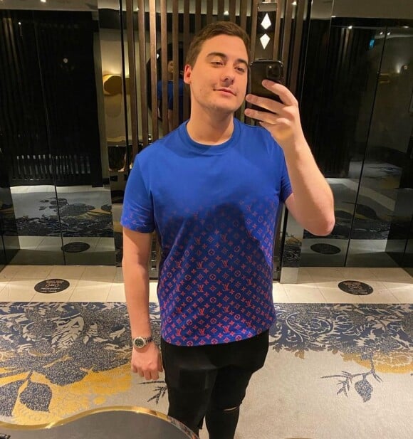 Jakey Boehm, star de TikTok, pose sur Instagram. Mai 2022