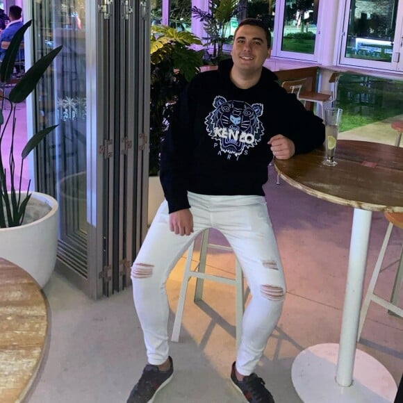Jakey Boehm, star de TikTok, pose sur Instagram en mai 2022.